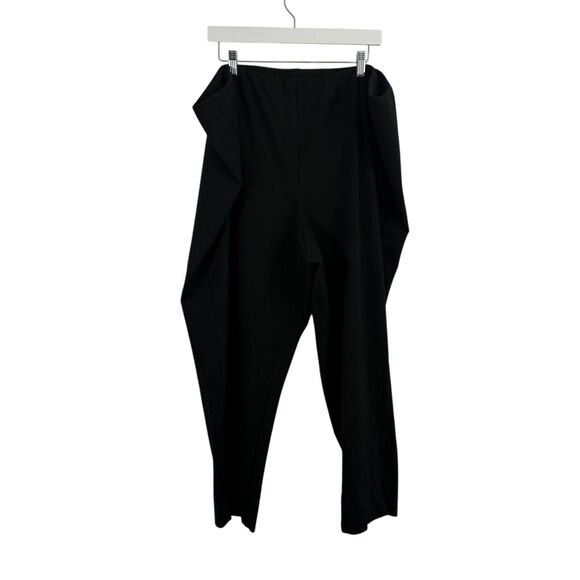 J Jill Ponte Slim Leg Black Pants Pull On Stretch Comfort Womens Plus Size 4x - Picture 1 of 6